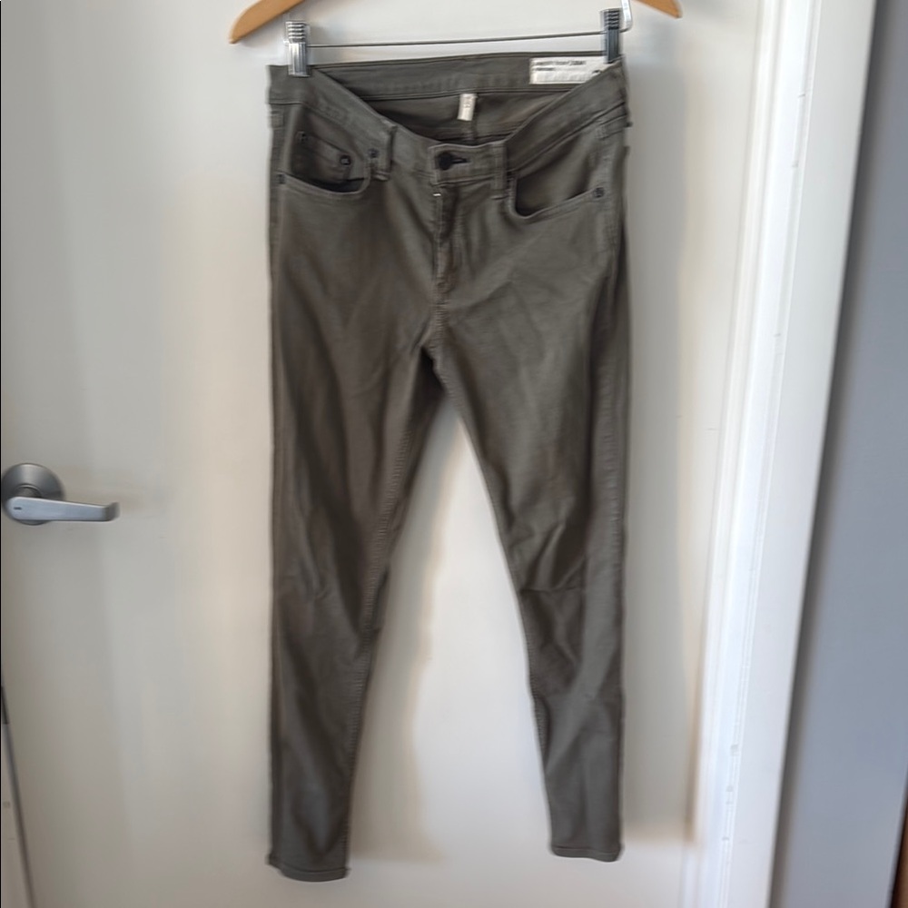 Rag & Bone Olive Skinny Jeans